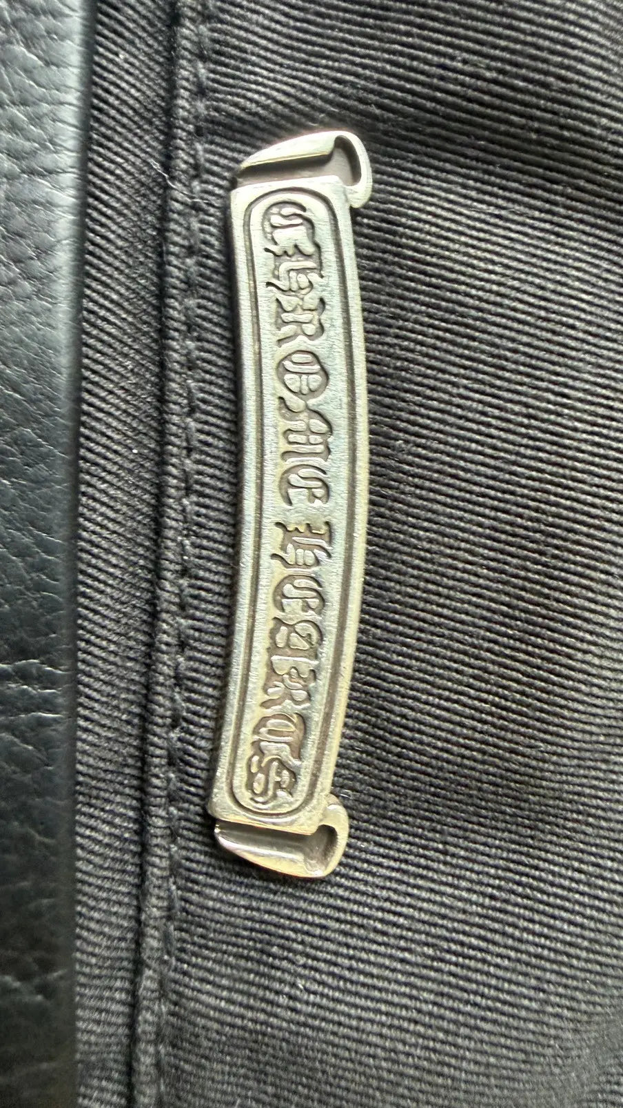 Chrome Hearts Flooded Back Patches Chino Pants