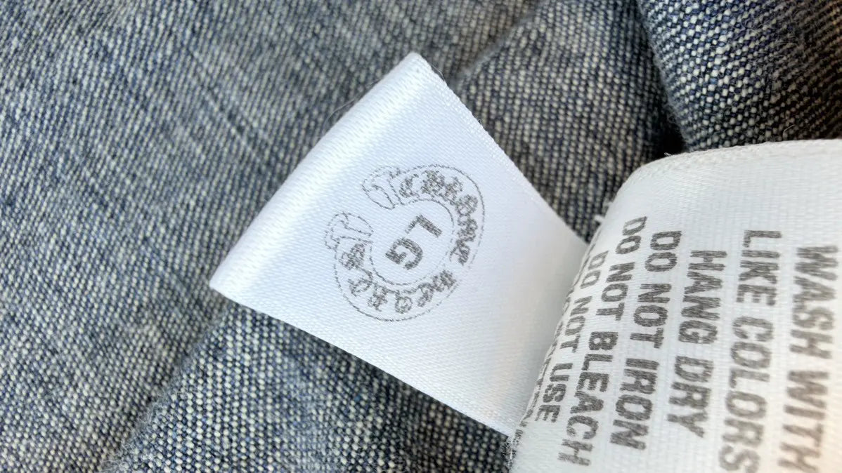 Chrome Hearts Cross Patch Western Denim Button-Up Shirt Size L Chrome Hearts