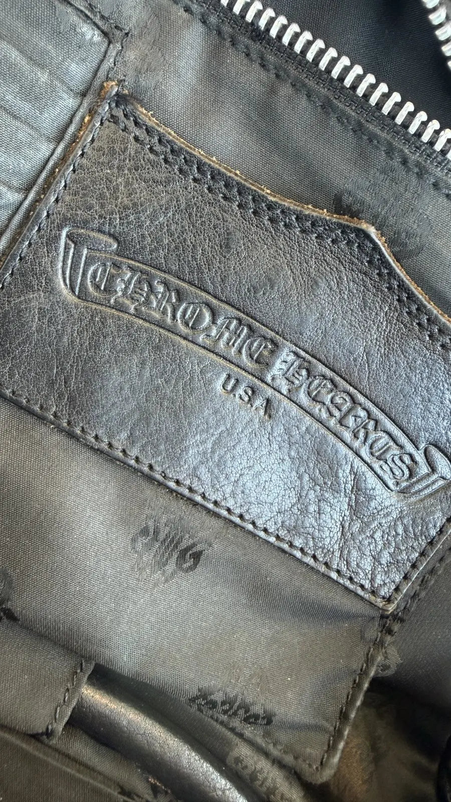 Chrome Hearts Cross Patch Bowling Bag Chrome Hearts