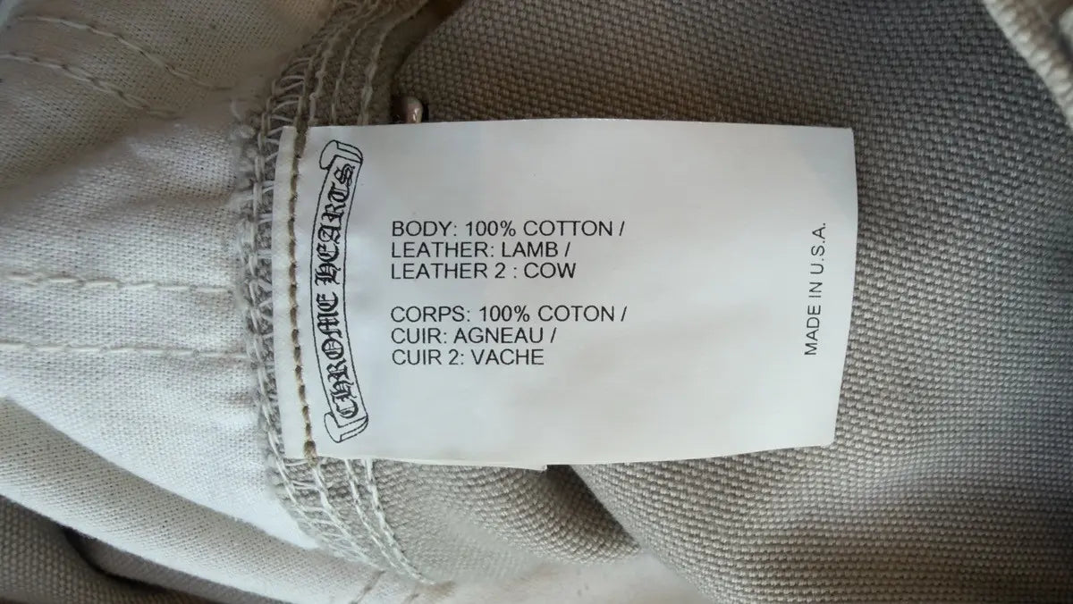 Chrome Hearts Matty Boy Sex Records Cross Patch Pants Size 34 Chrome Hearts