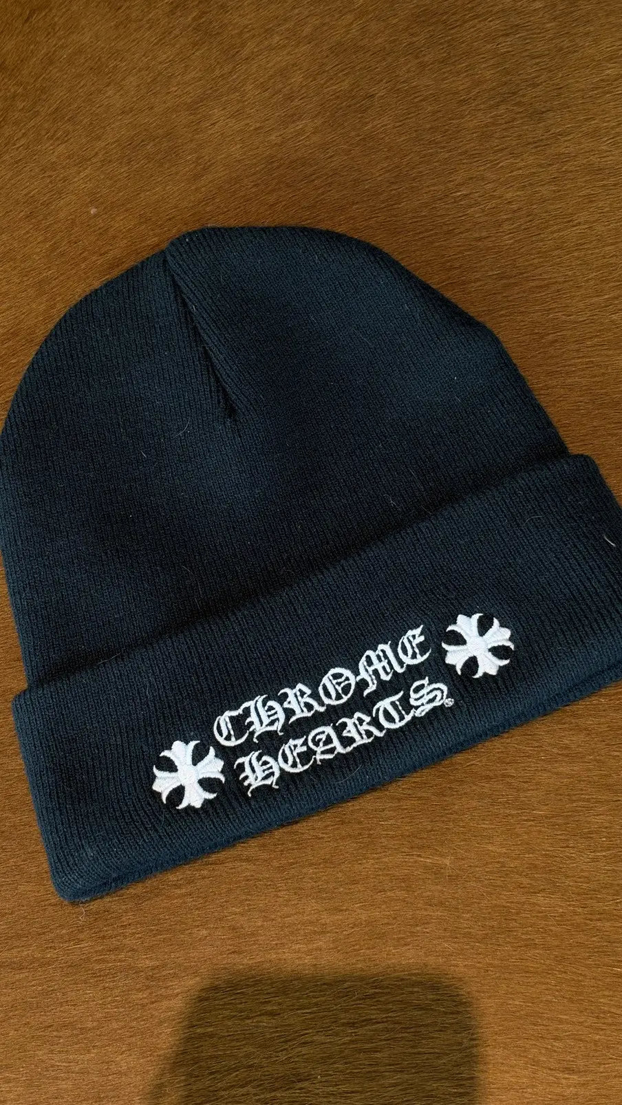 Chrome Hearts Logo Beanie Chrome Hearts