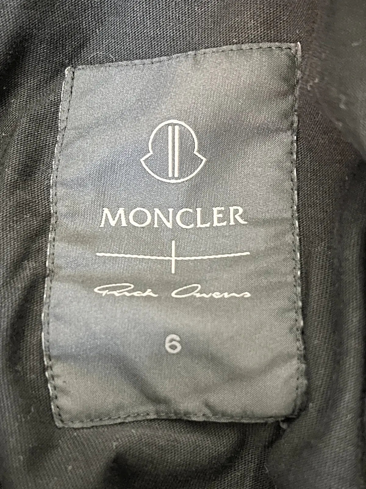 Moncler x Rick Owens Logo Patch Drawstring Shorts