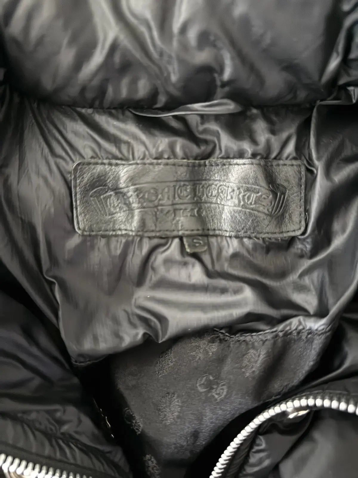 Chrome Hearts Dagger Puffer Jacket