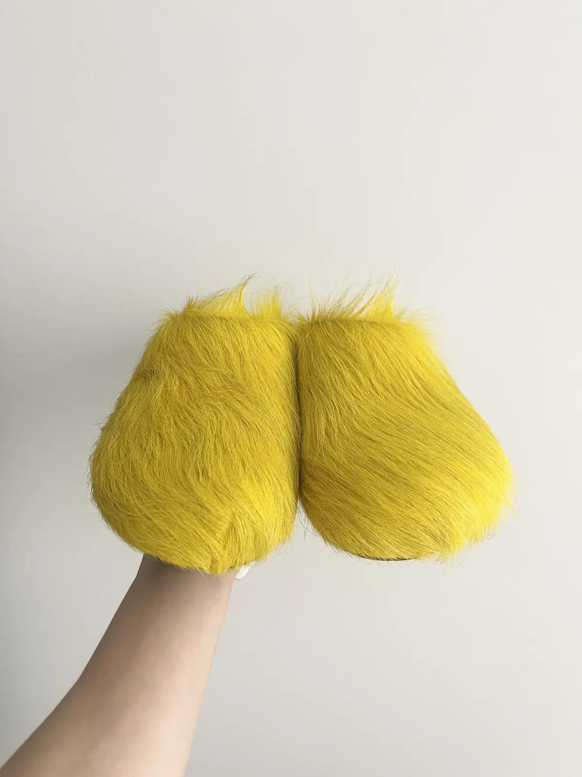 Marni Yellow Fussbett Loafers