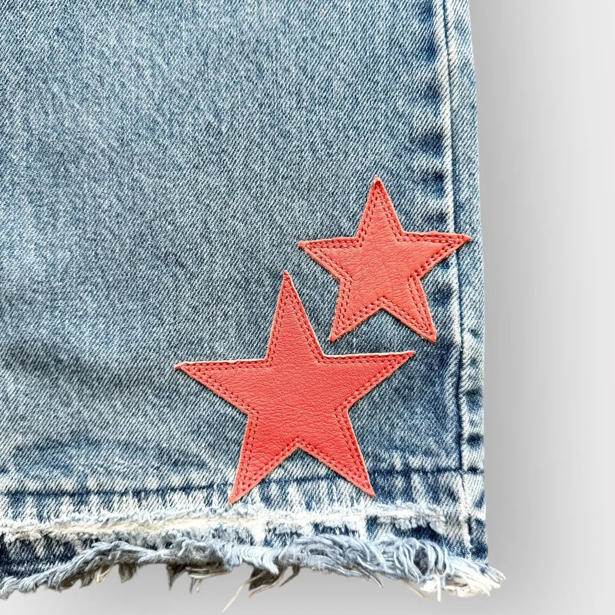 Chrome Hearts Orange Star Patch Levis Jeans