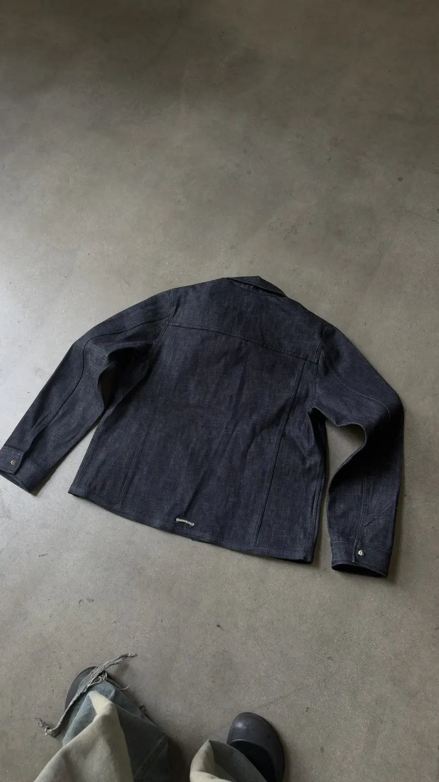 Chrome Hearts Kristian Stark "KS" Cut Denim Jacket