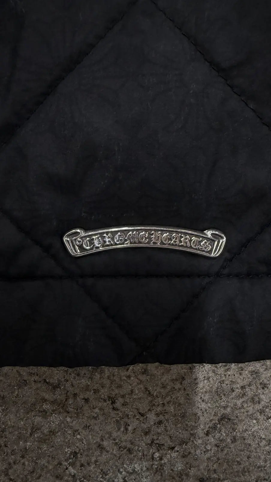 Chrome Hearts CH Embroidered Padded Shirt Jacket