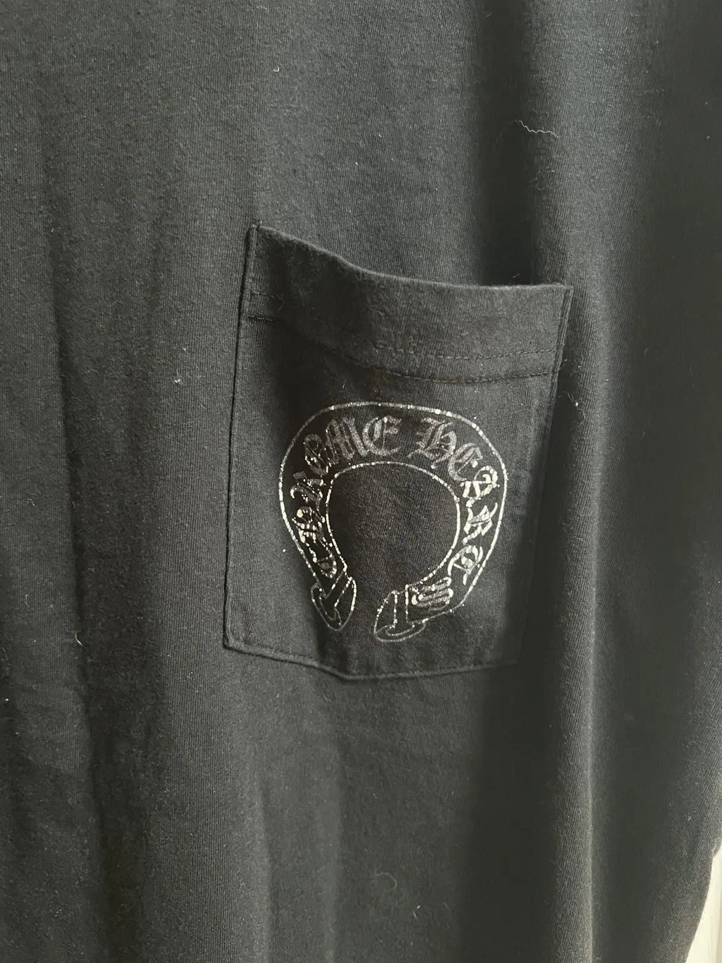 Chrome Hearts Horseshoe T Bar Short Sleeve Tee