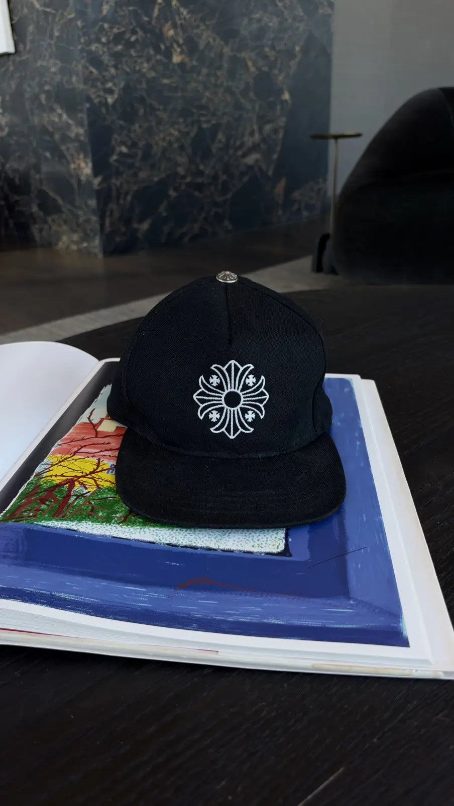 Chrome Hearts Maltese Cross Snapback Baseball Cap Chrome Hearts