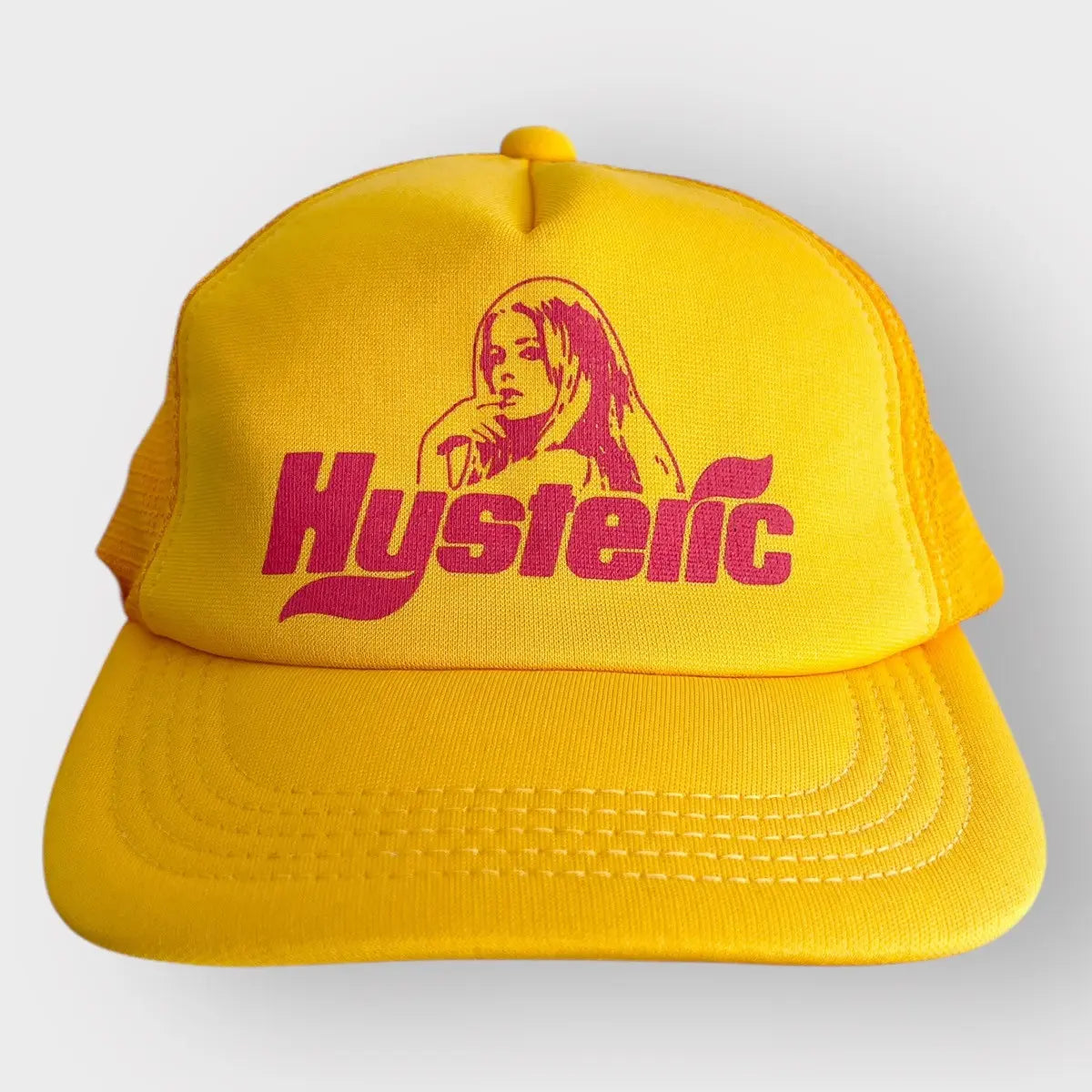 2000s Hysteric Glamour Horny Girl Logo Trucker Hat