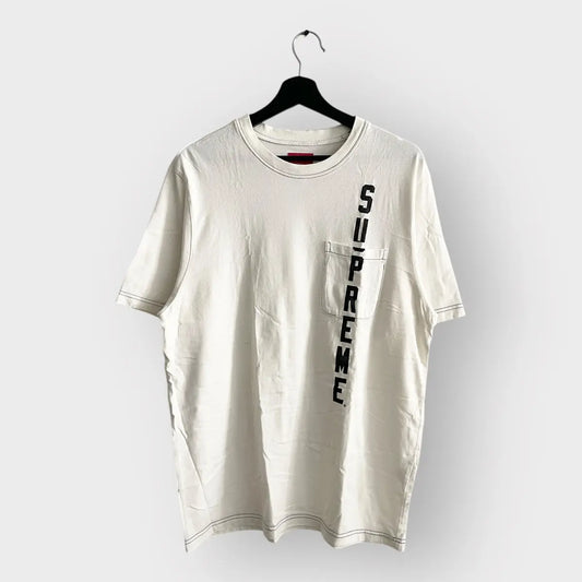 2020 Supreme Contrast Stitch Pocket Tee