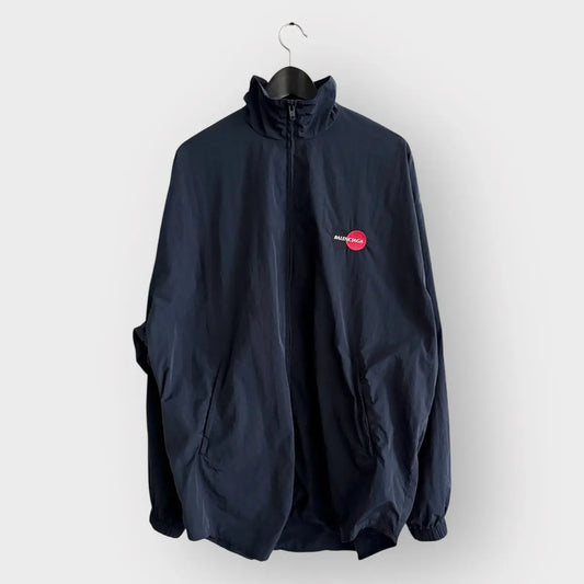FW20 Balenciaga Credit Card Logo Windbreaker Jacket