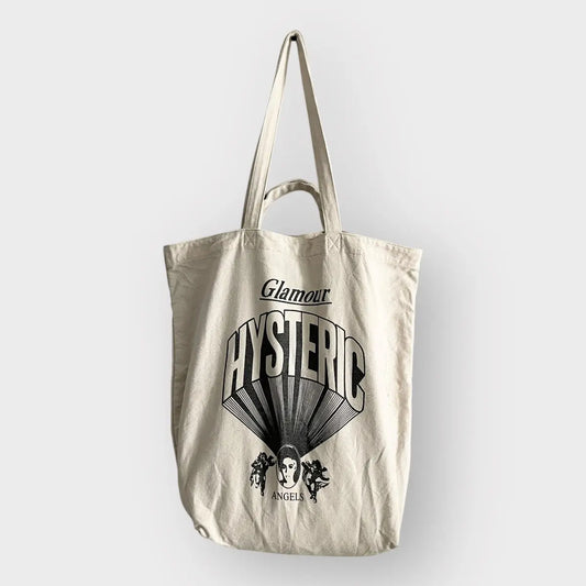 1990s Hysteric Glamour Nostalgia Girl Logo Tote Bag