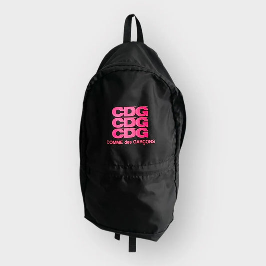 2010s Comme Des Garçons CDG Triple Logos Backpack