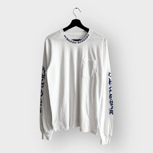 Chrome Hearts Dodgers Neck Script LS Tee