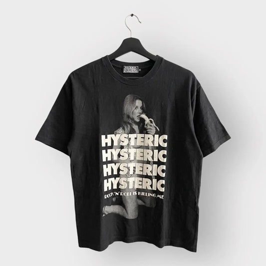 2010s Hysteric Glamour Nude Girl Loves Banana Tee