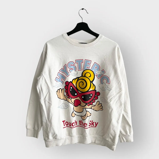 1990s Hysteric Glamour Baby Touch The Sky Sweatshirt