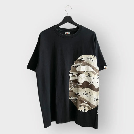 Bape Earth Camo Jumbo Side Ape Head Tee