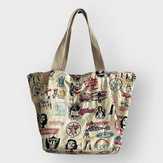 1990s Hysteric Glamour Nude Girl Everywhere Tote Bag