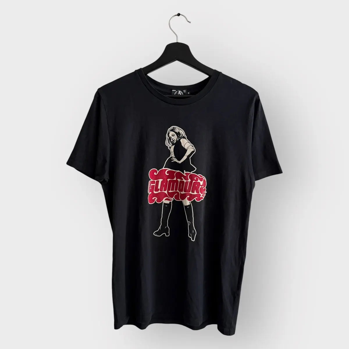2000s Hysteric Glamour Naruto Logo Hot Girl Tee