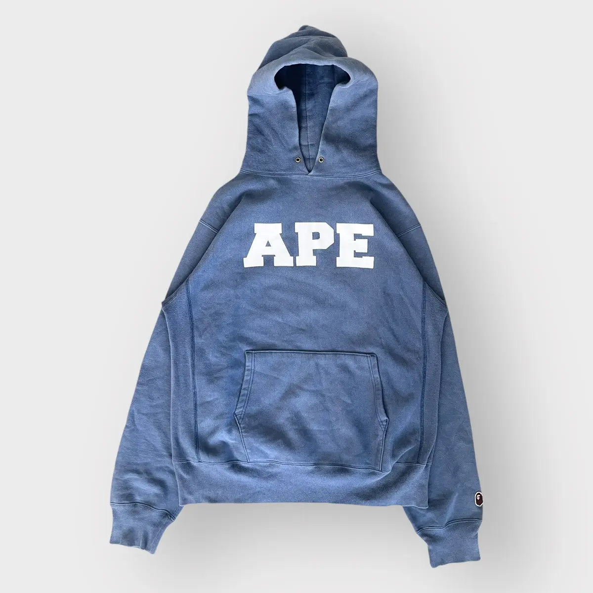 1990s Bape APE Spell-out Logo Hoodie