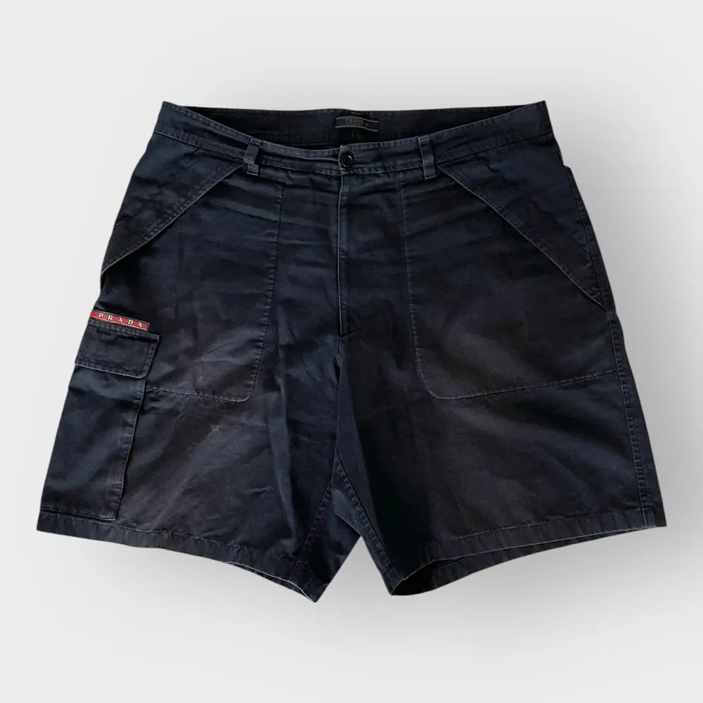 2000s Prada Bermuda Cargo Shorts