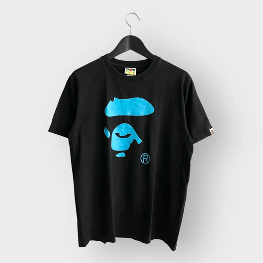 Bape Jumbo Blue Ape Face Tee