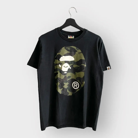 Bape 1st Camo Jumbo Ape Head Tee