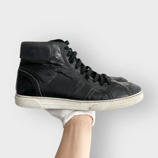 Saint Laurent Black Joe High-Top Sneakers