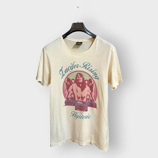 2000s Hysteric Glamour Lucifer Rising Nude Girl Tee
