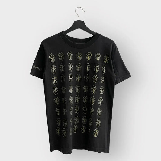 2000s Chrome Hearts Golden Daggers Fullprint Tee