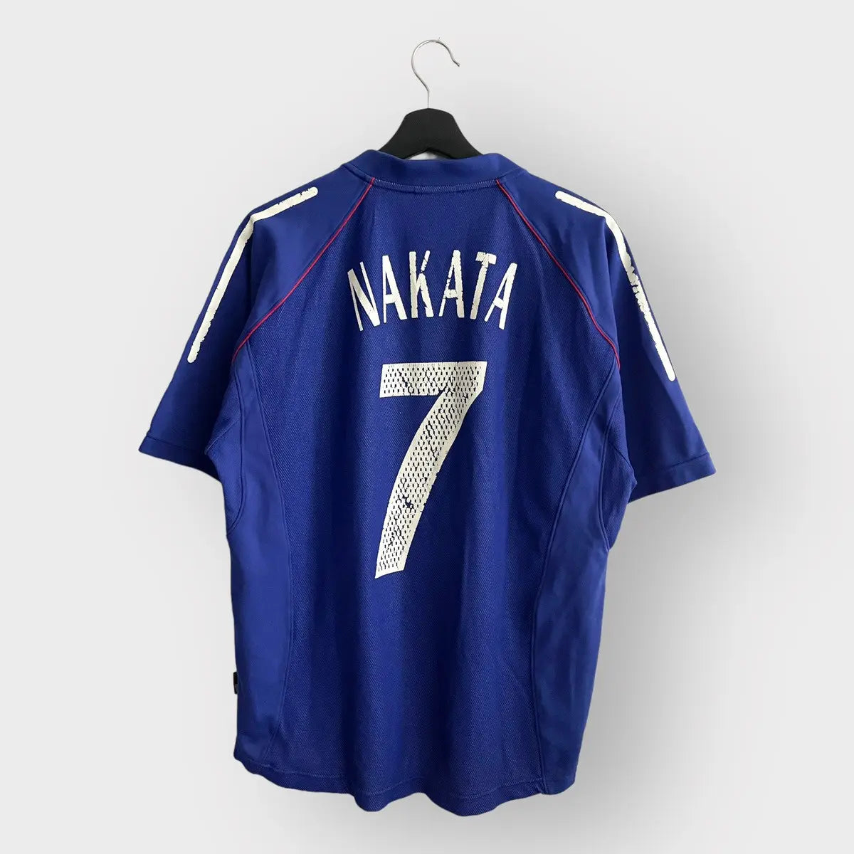 2002 Japan World Cup Home Jersey #7 Nakata