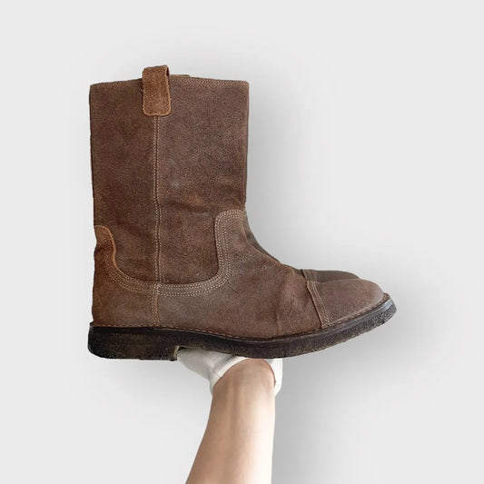 Maison Margiela Leather Pecos Boots