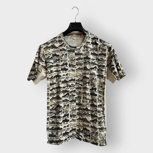 2000s Comme Des Garçons Shirt Shoe Designs Tee