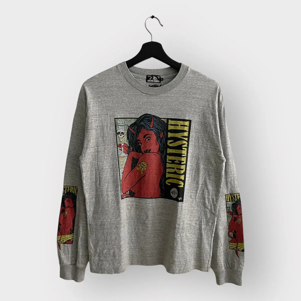 2010s Hysteric Glamour Devil Girl Manga LS Tee