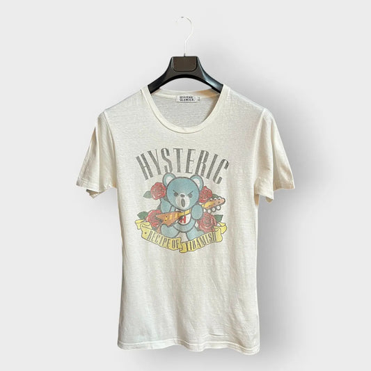 2000s Hysteric Glamour Receipt of Tiramisu Bear Tee