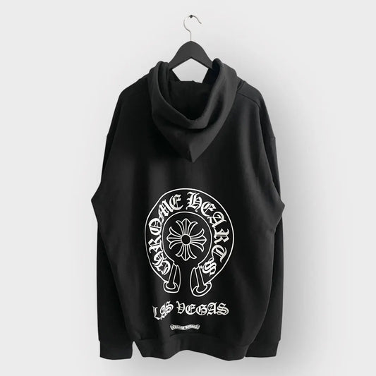Chrome Hearts Floral Horseshoe Las Vegas Zip Up Hoodie