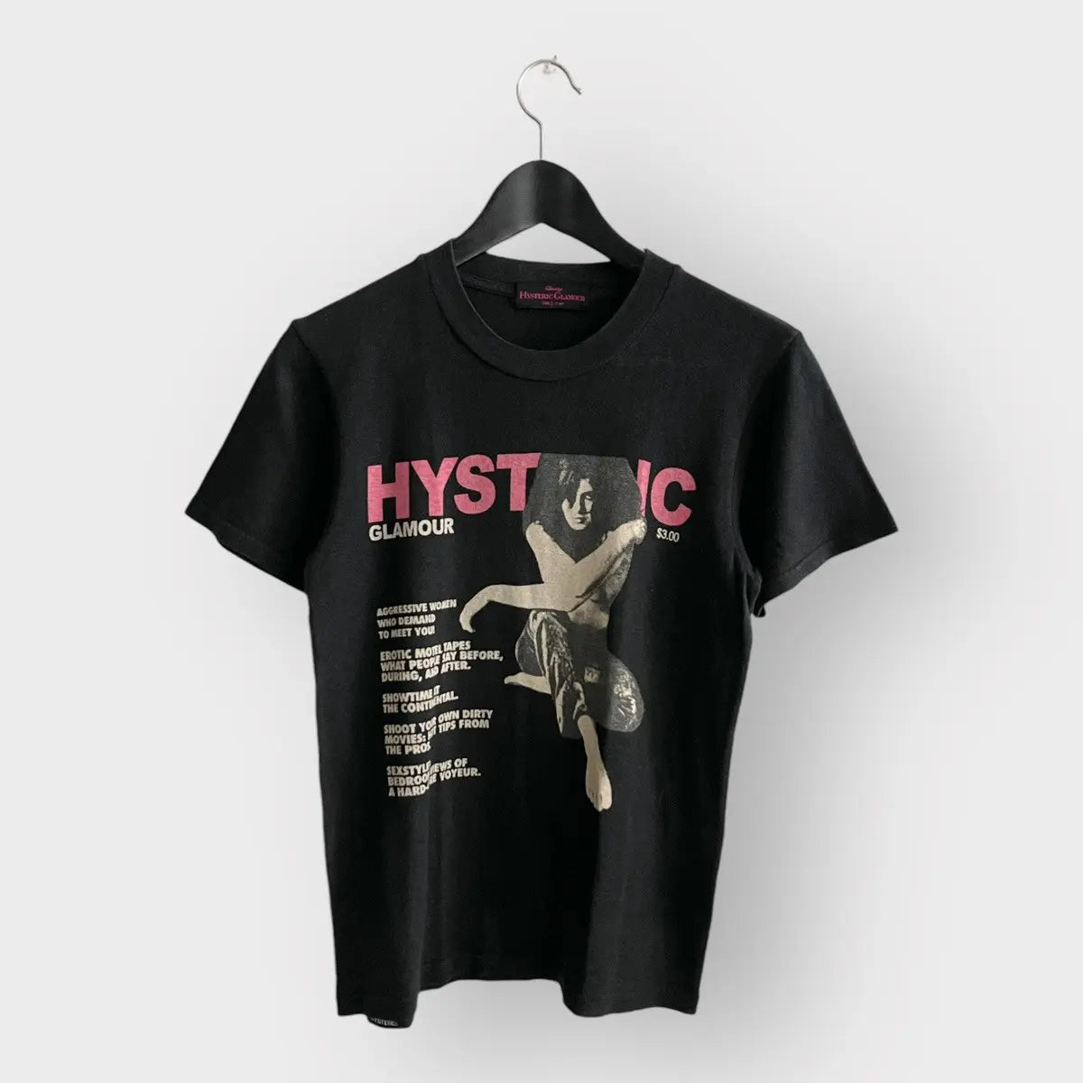 1990s Hysteric Glamour Nude Girl Magazine Cover Tee