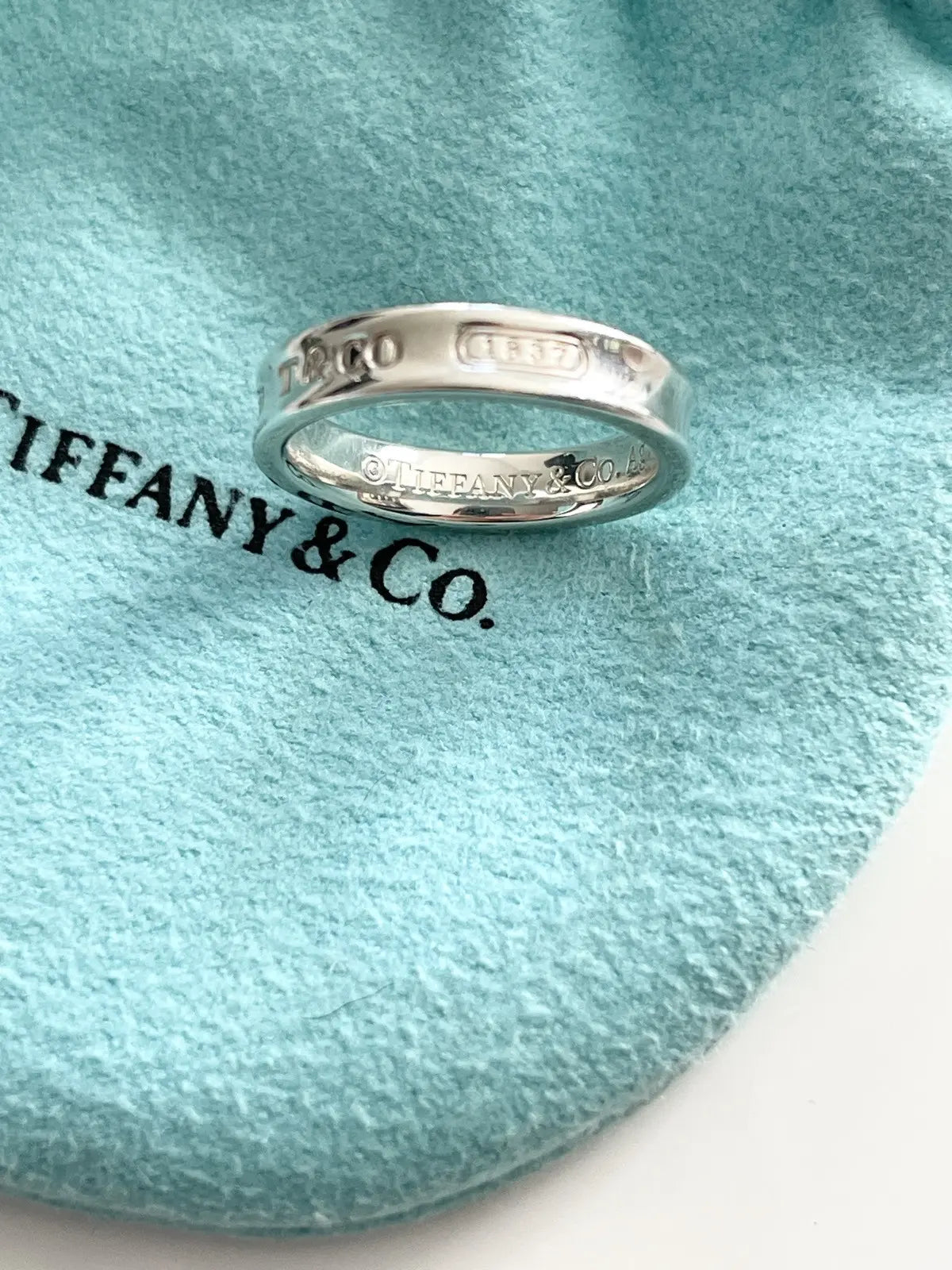 Tiffany & Co. 1837 Ring In Sliver