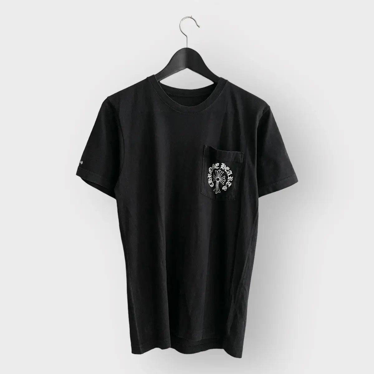 2010s Chrome Hearts Triple Black Horseshoe Cross Tee