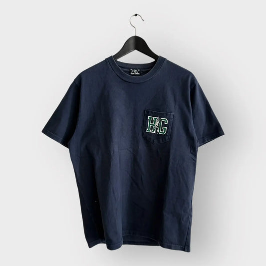 2010s Hysteric Glamour HG Stripping Girl Pocket Tee