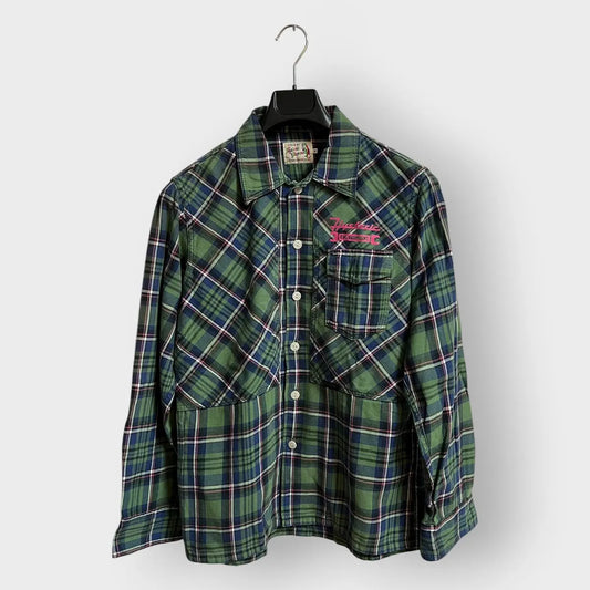 2000s Hysteric Glamour Premium Garage Flannel Shirt