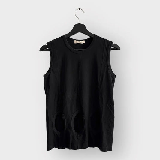 2013 Comme Des Garçons Triple Holes Tank Top