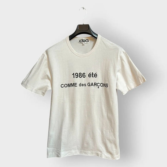2010s Comme Des Garçons CDG 1986 Logo Tee