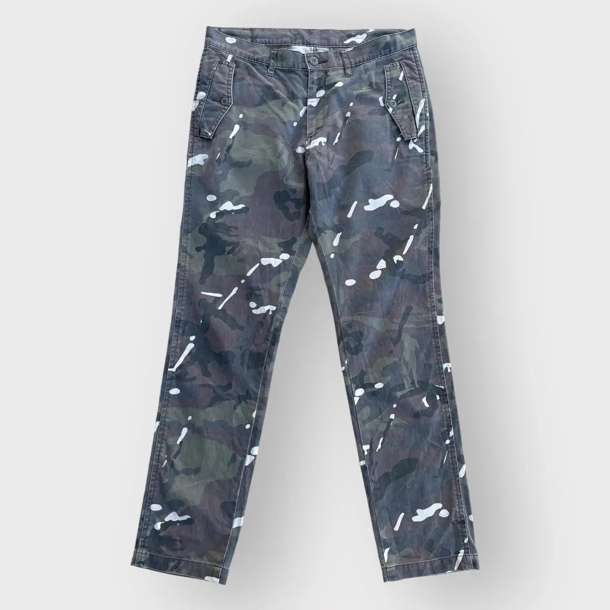 1990s Hysteric Glamour Camo Splash Pants