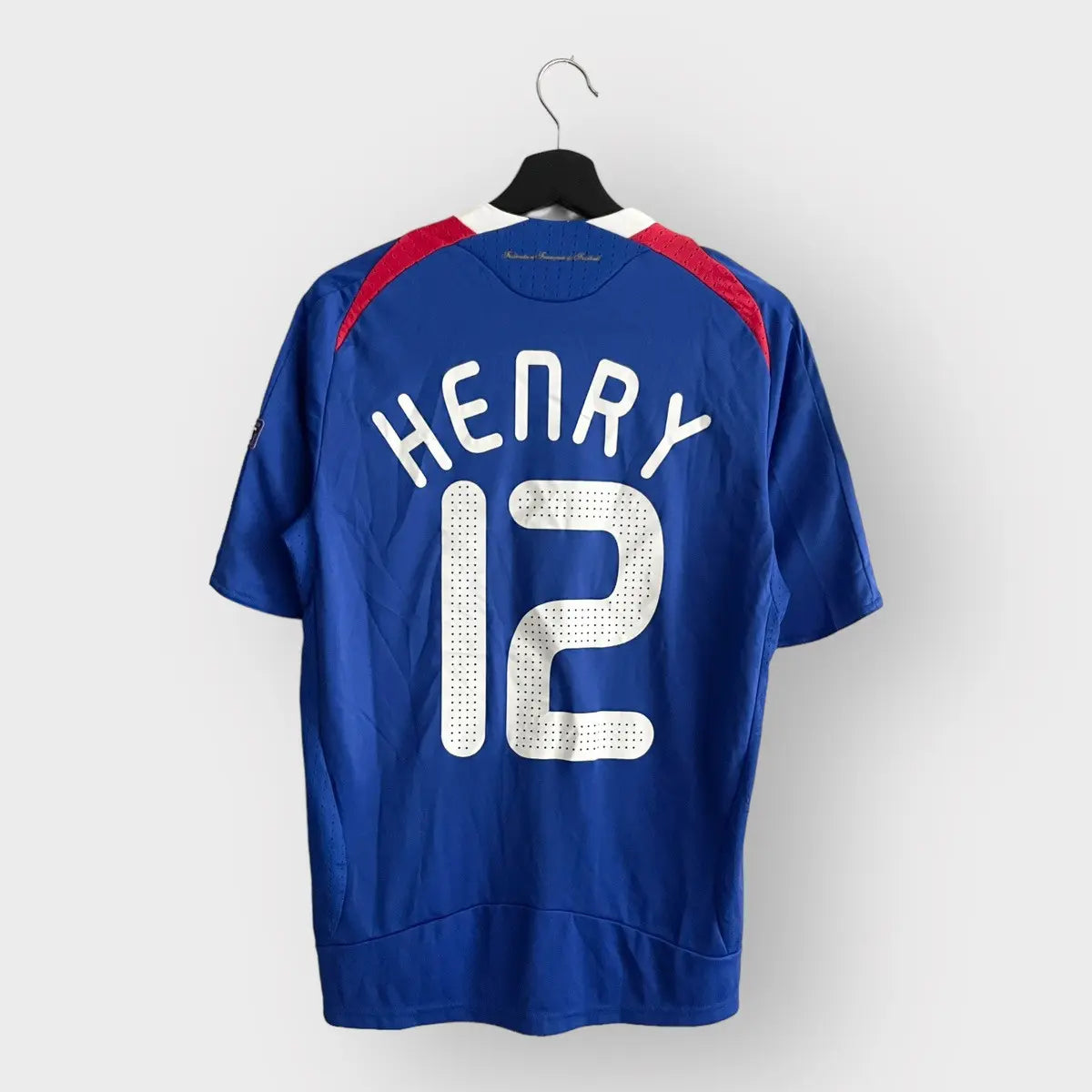 2007-08 France Home Jersey #12 Henry