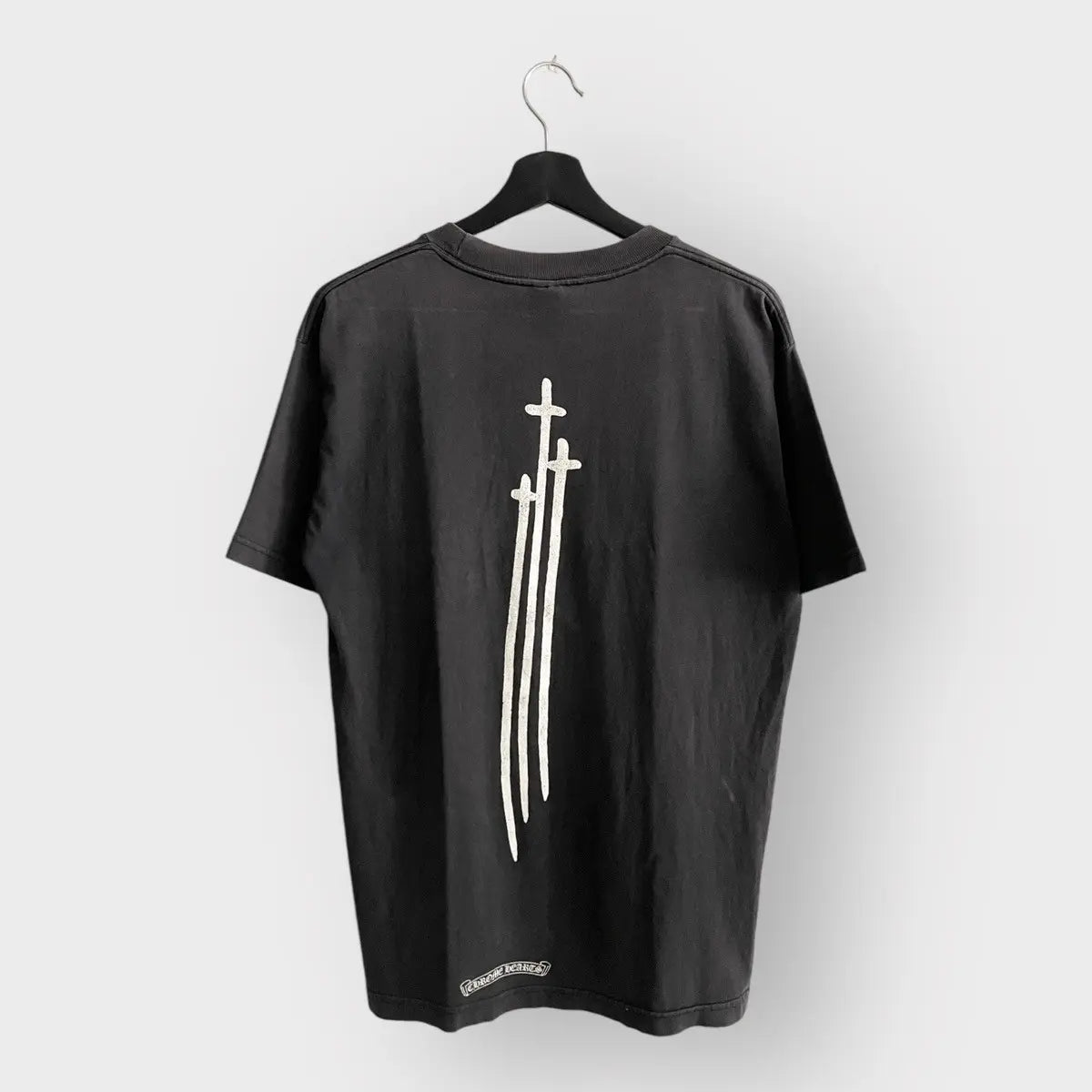 2000s Chrome Hearts Triple Flight Crosses Pocket Tee