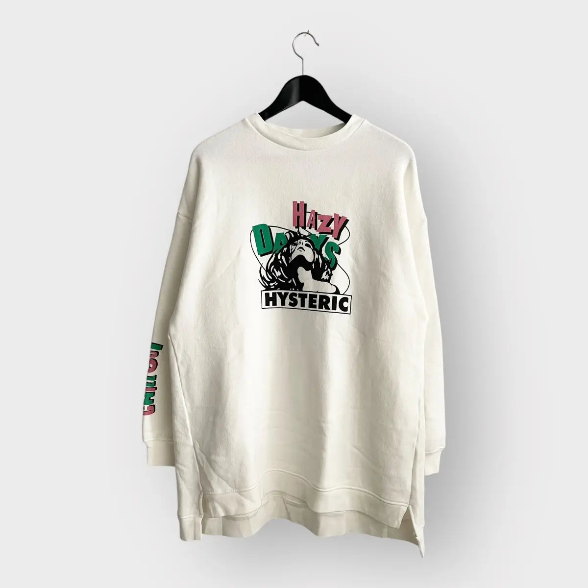 2000s Hysteric Glamour Hazy Days Nude Girl Sweatshirt