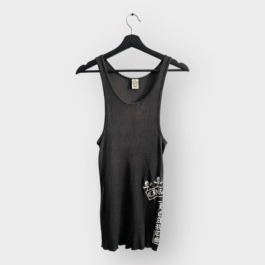 2000s Chrome Hearts Foti Side T Bar Tank Top