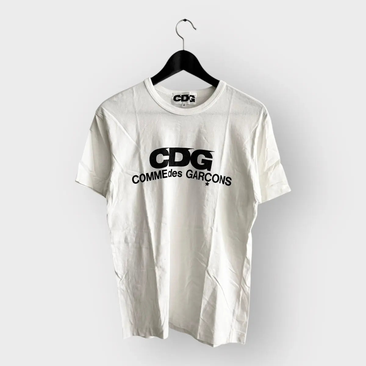 2010s Comme Des Garçons CDG Logo White Tee